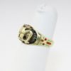 Picture of Vintage 14k Yellow Gold & Enamel 32nd Degree Freemason's Pinky Ring