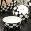 Picture of MacKenzie-Childs Set Of 4 Enameled Courtly Check Everyday Bowls