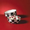Picture of MacKenzie-Childs Set Of 4 Enameled Courtly Check Everyday Bowls