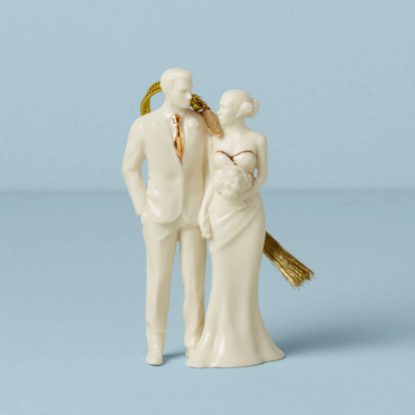 Picture of Lenox 2025 Bride & Groom Christmas Ornament