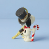 Picture of Lenox Peanuts 'Snoopy & Woodstock' with Candy Cane Christmas Ornament