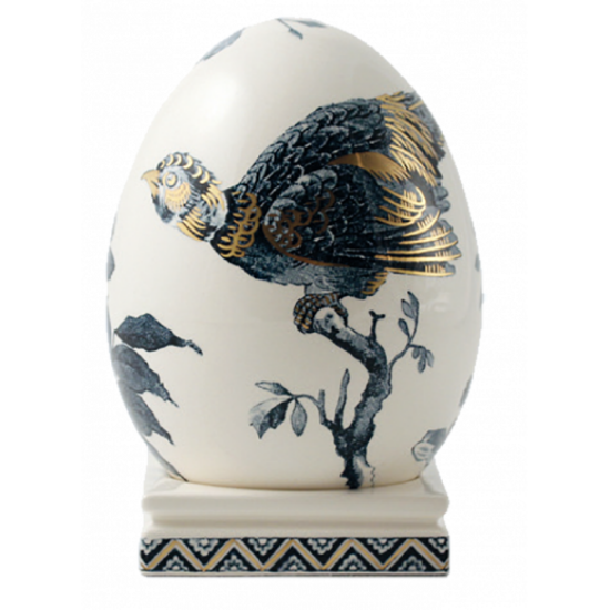 Picture of Gien Prestige Vincennes Or Egg on a Stand