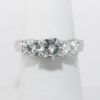 Picture of Platinum 3-Diamond Engagement Ring 