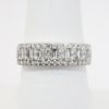 Picture of 14k White Gold Diamond Band 
