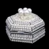 Picture of Isabella Adams Pearl Flower Hexagon Box