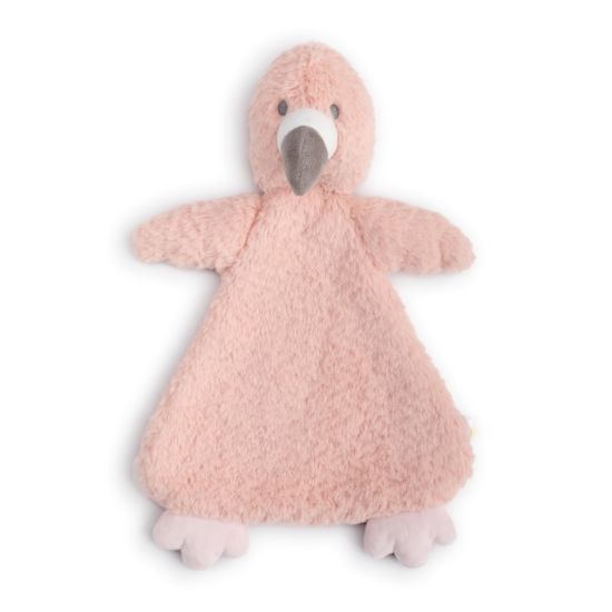 Picture of Finley Flamingo Rattle Blankie by Demdaco