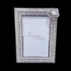 Picture of Isabella Adams Pearl Flower Picture Frame with Clear Swarovski Crystals 4X6"