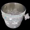 Picture of Isabella Adams Sea Life Champagne Ice Bucket featuring Pacific Opal and Clear Crystals