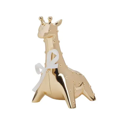 Picture of Wallace Gold Finish Baby Giraffe Bank