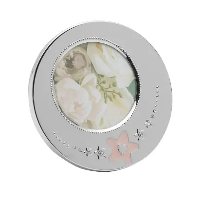 Picture of Wallace Baby Pink Star Photo Frame