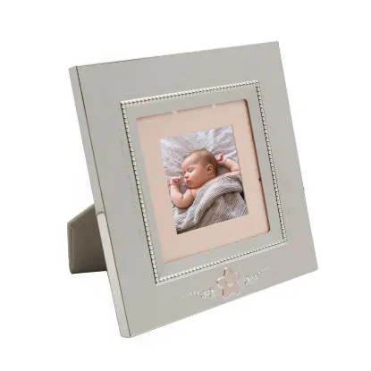 Picture of Wallace 3 X 3 Baby Pink Star Nickel-plate Frame