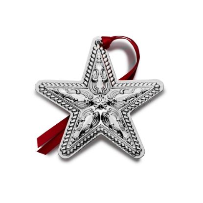 Picture of 2025 Gorham 18th Edition Chantilly "Star" Ornament, Sterling Silver