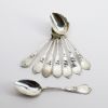 Picture of Set of 8 Jeremiah Gray (Maine) Coin Silver Spoons with Fruit Motif