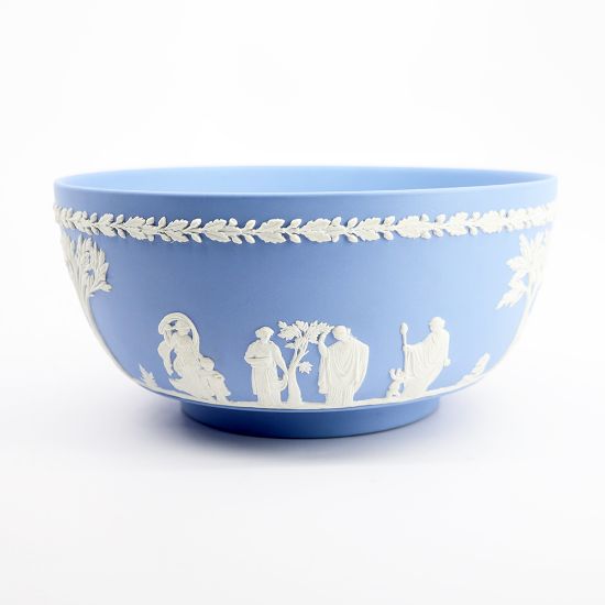 Picture of Wedgwood Cream on Lavender Jasperware 'Sacrifice' Bowl