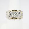 Picture of Vintage 10k Two-Tone Gold, Diamond & Enamel 32nd Degree Freemason's Ring