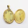 Picture of Antique Victorian 14k Gold & Enamel Double Sided Locket with Gemstone Accents