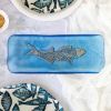 Picture of VIETRI 'Isola Glass' Small Fish Rectangular Tray