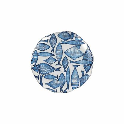 Picture of VIETRI 'Isola Glass' Salad Plate