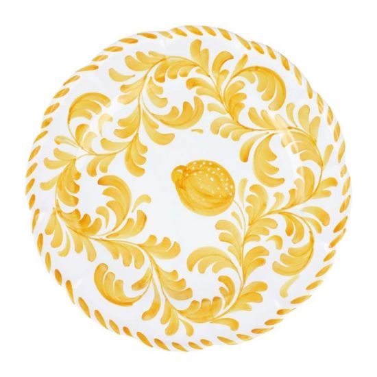 Picture of VIETRI 'Arezzo' Yellow Round Platter