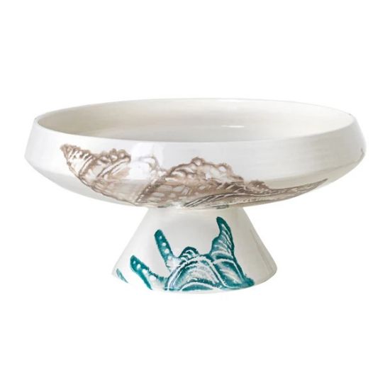 Picture of VIETRI 'Lido' Pedestal Bowl