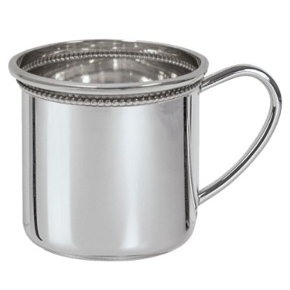 Picture of Sterling Beaded Cambridge Baby Cup by Salisbury Silversmiths 