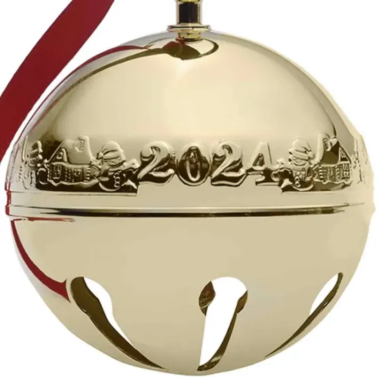 Picture of 2024 Wallace Goldplate Sleigh Bell, 35th Edition