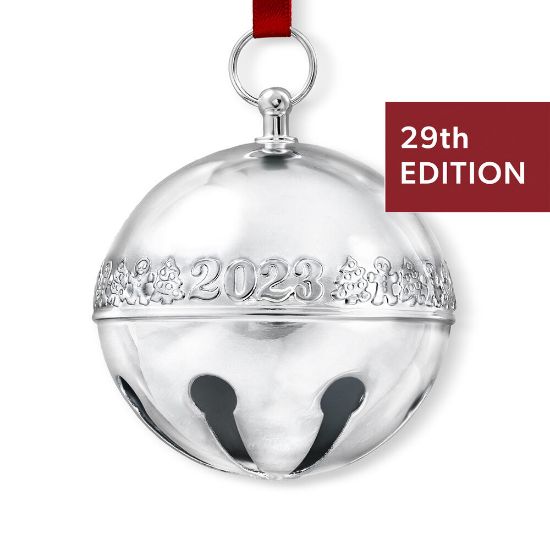Picture of Wallace 2023 Annual Sterling Silver Sleigh Bell Ornament - 29th Edition