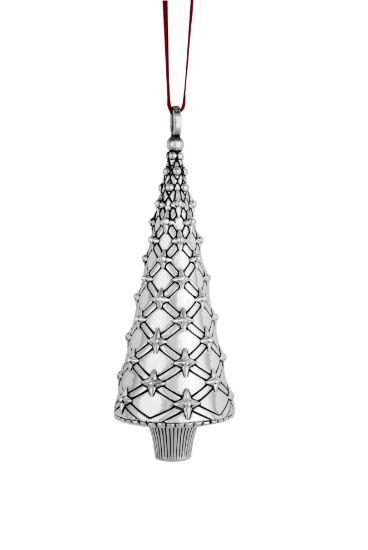 Picture of 2022 Barrett & Cornwall Sterling Silver "Starlight Tree" Christmas Ornament