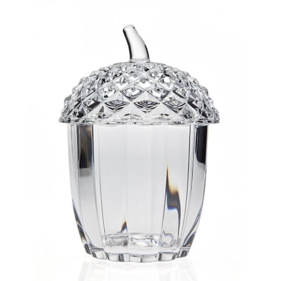 Picture of Godinger Crystal Acorn Covered Box