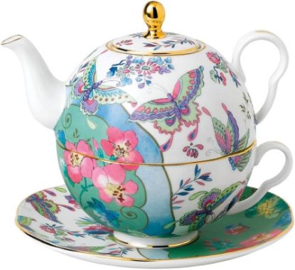 Picture of Wedgwood 'Butterfly Bloom' Tea For One Set