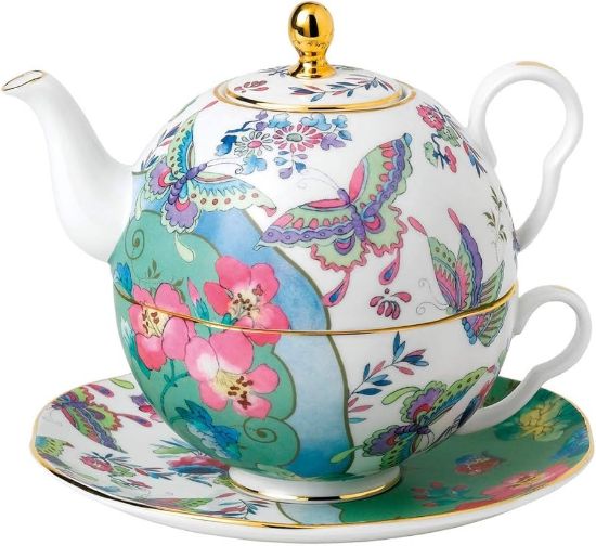 Picture of Wedgwood 'Butterfly Bloom' Tea For One Set