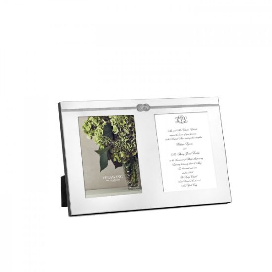 Picture of Vera Wang by Wedgwood Infinity Stainless Double Invitation Frame