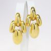 Picture of Vintage 1980's Givenchy Chunky Gold-Tone Necklace & Clip-On Earring Set