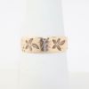Picture of Antique Victorian 10k Yellow Gold Wedding Band with Ivy & Berry Motif