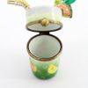 Picture of Limoges Porcelain Glass of Tropical Fruit Drink Trinket Box