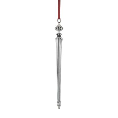 Picture of Snowdonia Icicle, 8th Edition Sterling Silver Ornament by Barrett & Cornwall