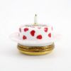 Picture of Limoges Porcelain Valentine's Day Cake Trinket Box with Surprise Gift Inside