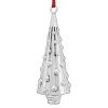 Picture of Ribbon Tree, 2nd Edition Sterling Silver Christmas Ornament by Barrett + Cornwall