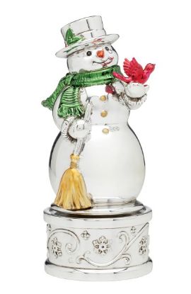 Picture of Reed & Barton Vintage Christmas Snowman Musical Figurine
