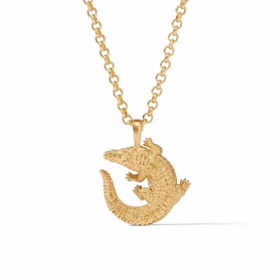 Picture of Julie Vos - Alligator Pendant Necklace