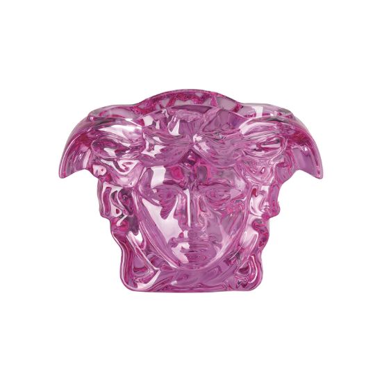 Picture of Versace Medusa Grande Pink Crystal Vase 7.5"