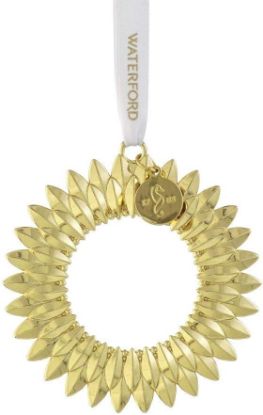 Picture of Waterford Golden  Wreath Ornament