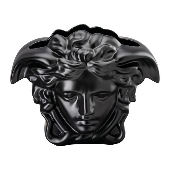 Picture of Versace Medusa Grande Black Vase 11.75"