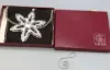 Picture of Gorham Sterling Silver 1986 Annual Snowflake Ornament, with box