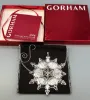Picture of Gorham Sterling Silver 2006 Annual Snowflake Ornament, with box