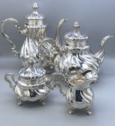 Picture of Vintage 4 piece Coffee and Tea Set