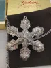 Picture of Gorham Sterling Silver 1998 Annual Snowflake Ornament, with box