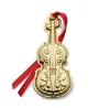 Picture of Wallace 2023 2nd Edition 24k gold plated Violin Ornament, NEW in Box