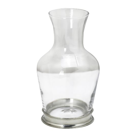 Picture of Salisbury Silver - Glass & Pewter Carafe