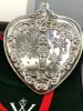 Picture of Wallace 2009 Sterling Silver 18th Ed. Grande Baroque Heart Ornament, with Box